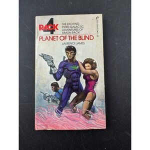 Planet of the Blind The Rack Series by Laurence James 1975 First Printing